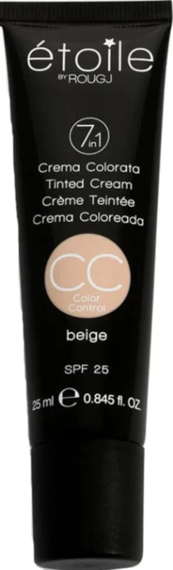 CC Cream Rougj+ Étoile colore Beige 01, SPF 25