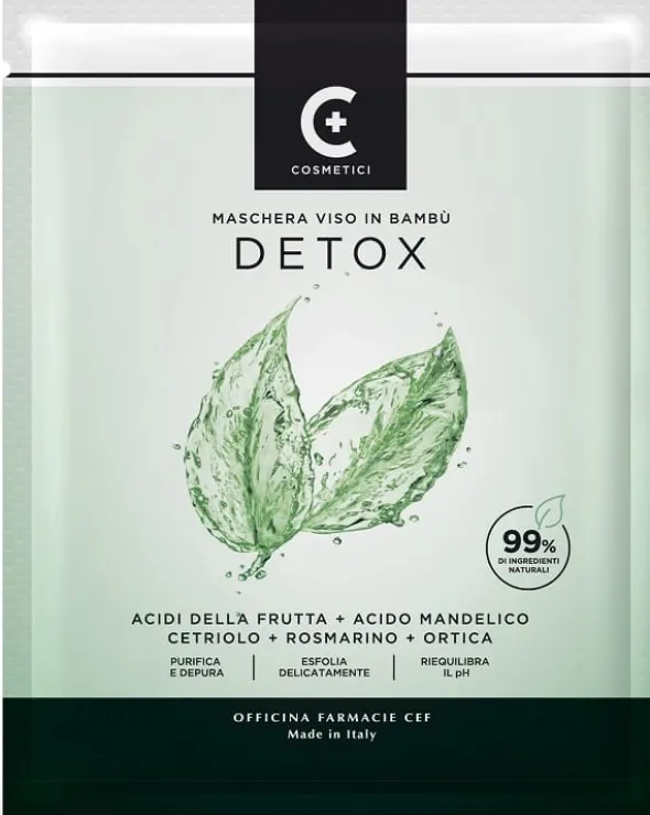 CEF MASCHERA DETOX TESSUTO