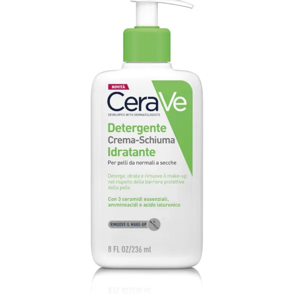 CERAVE CREAM TO FOAM CLEANSER 236 ML