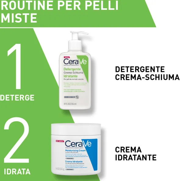 CERAVE CREAM TO FOAM CLEANSER 236 ML