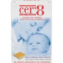 CER'8 CUSCINETTI ADESIVI ANTI ZANZARE SCATOLA DA 48 CUSCINETTI
