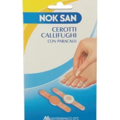 Cerotti callifughi Nok San con paracalli, 6 pezzi
