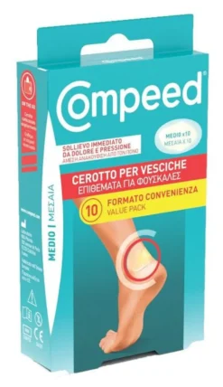 CEROTTI COMPEED PER VESCICHE MEDIO 10 PEZZI CARTON