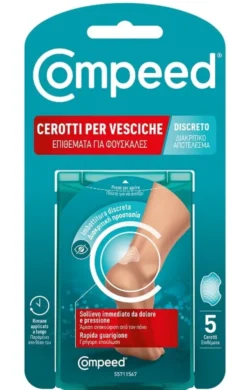 Cerotti Compeed Vesciche Discreto per tallone, 5 pezzi