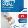 CEROTTI NASALI XL 6,7X2CM 10 PEZZI