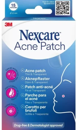 Cerotti Nexcare Acne Patch per brufoli, 15 pezzi