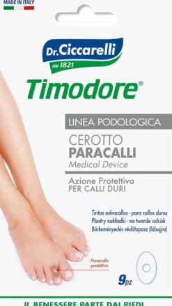 Cerotti paracalli Ciccarelli sagomati per calli duri, 9 pz