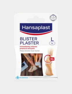 Cerotti per vesciche grandi Hansaplast, tecnologia idrocolloidale 5 pz