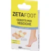 Cerotti Zetafoot idrocolloidali per vesciche, 8 pezzi