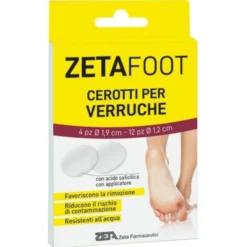 Cerotti Zetafoot per verruche assortiti, 16 pezzi