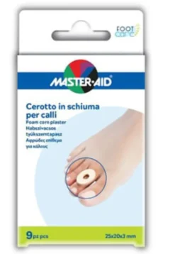 Cerotto Master-Aid Footcare in schiuma per calli, 3mm