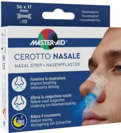 CEROTTO NASALE MASTER-AID 56X17MM 10 PEZZI