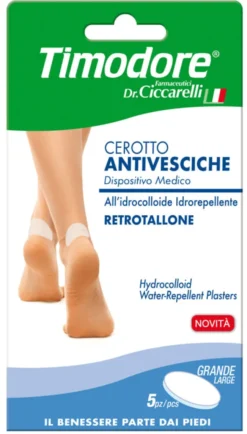 Cerotto Timodore antivesciche retrotallone, dispositivo medico