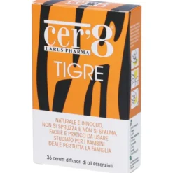 CER'8 TIGRE CUSCINETTO ADESIVO 36 PEZZI