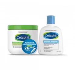 CETAPHIL BIPACK CREMA IDRATANTE 450 G + EMULSIONE DETERGENTE 250 ML