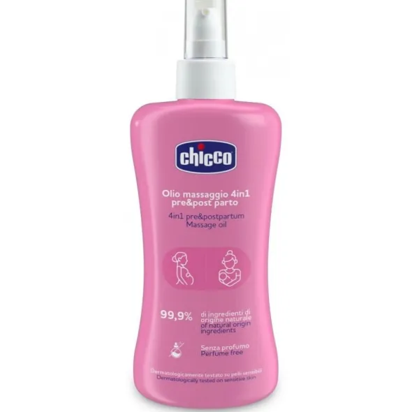 CHICCO OLIO MASSAGGIO 4 IN 1 PRE&POST PARTO 222 ML