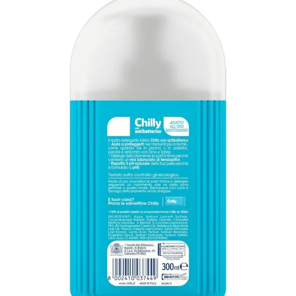 CHILLY DETERGENTE ANTIBATTERICO 300 ML