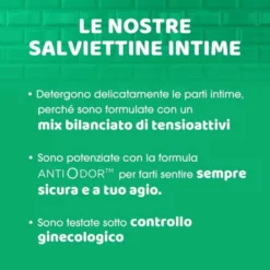 CHILLY SALVIETTE INTIME ANTIBATTERICHE 12 PEZZI
