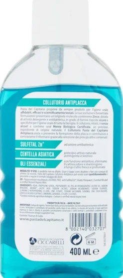 CICCARELLI COLLUTORIO ANTIPLACCA 400 ML