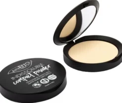 Cipria Compatta PuroBio Indissolubile T01, effetto naturale