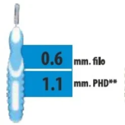 CLIADENT SCOVOLINO 5 PEZZI 1,1 MM