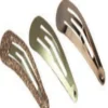 Clic Clac per capelli Gold, accessorio in set da 3 pezzi