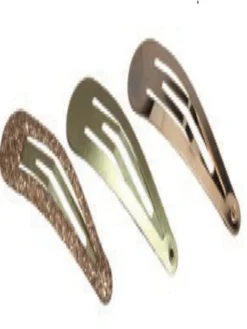 Clic Clac per capelli Gold, accessorio in set da 3 pezzi