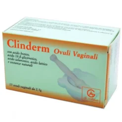 Clinderm ovuli vaginali per la flora lattobacillare, 15pz