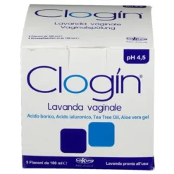 CLOGIN LAVANDA VAGINALE 5 FLACONI DA 100 ML + 5 CANNULE VAGINALI MONOUSO