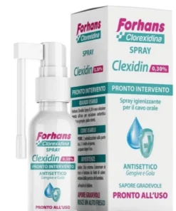 COLLUTORIO SPRAY CON CLOREXIDINA FORHANS CLEXIDIN 50ML