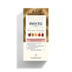 COLOR KIT 8,3 BIONDO CHIARO DORATO LATTE RIVELATORE 50 ML + CREMA COLORANTE 50 ML + MASCHERA PROTETTIVA COLORE 12 ML + GUANTI