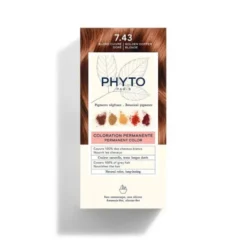 COLOR KIT 7,43 BIONDO RAMATO DORATO LATTE RIVELATORE 50 ML + CREMA COLORANTE 50 ML + MASCHERA PROTETTIVA COLORE 12 ML + GUANTI