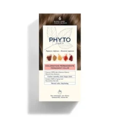 COLOR KIT 6 BIONDO SCURO LATTE RIVELATORE 50 ML + CREMA COLORANTE 50 ML + MASCHERA PROTETTIVA COLORE 12 ML + GUANTI