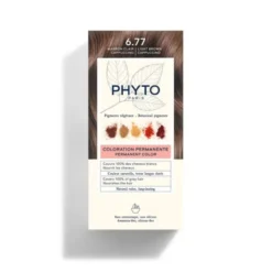 COLOR KIT 6,77 MARRONE CHIARO CAPPUCCINO LATTE RIVELATORE 50 ML + CREMA COLORANTE 50 ML + MASCHERA PROTETTIVA COLORE 12 ML + GUANTI