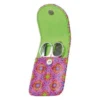 COLORS KIT MANICURE LUCKY GREEN 1 FORBICE + 1 LIMA + 1 PINZETTA