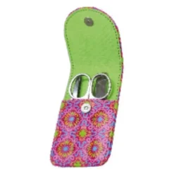 COLORS KIT MANICURE LUCKY GREEN 1 FORBICE + 1 LIMA + 1 PINZETTA
