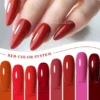 COLORS KIT MANICURE RED AUTUMN 1 FORBICE + 1 LIMA + 1 PINZETTA