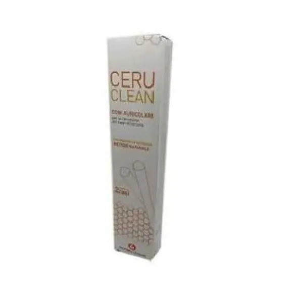 Coni auricolari Ceru Clean per rimozione cerume, 2 pezzi