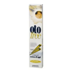 Coni auricolari Otofree in cera d'api per il cerume, 2 pz