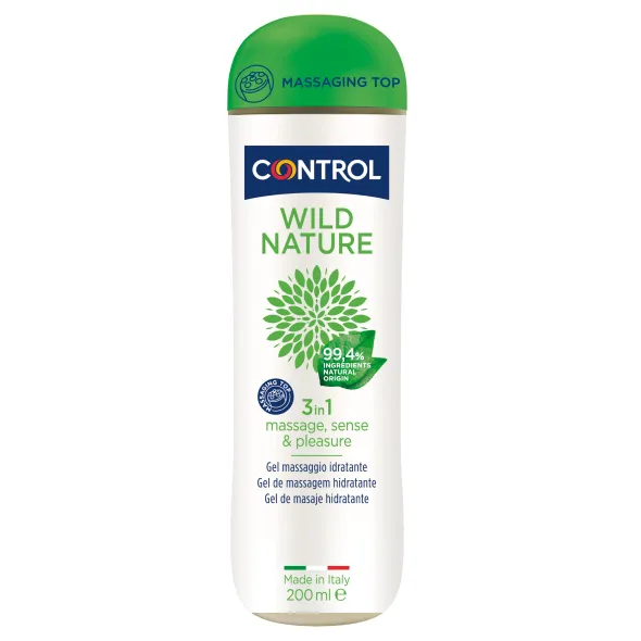 CONTROL WILD NATURE MASSAGE GEL MASSAGGIO 3 IN 1 200 ML