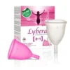 Coppetta igienica Lybera Mix taglia 1+2, 2 pezzi