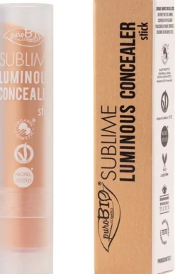 Correttore Stick PuroBIO Sublime Luminous 02, colore luminoso