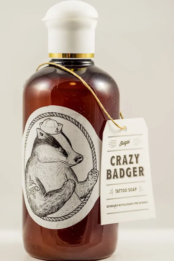 CRAZY BADGER TATOO SOAP DETERGENTE PER TATUAGGI 250 ML