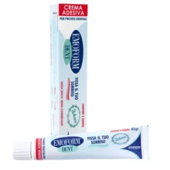 Crema adesiva Emoform Dent per protesi dentali, 45g