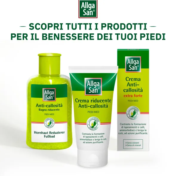 Crema Allgasan Anticallosità Extra per talloni e mani, 30ml