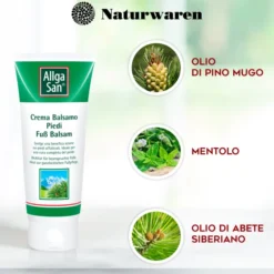 Crema Allgasan Balsamo Piedi idratante e lenitiva 100ml
