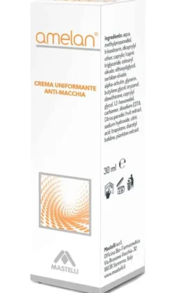 Crema Amelan depigmentante uniformante viso, 30ml