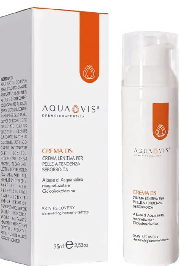 Crema Aquavis DS lenitiva per cute a tendenza seborroica, 75ml