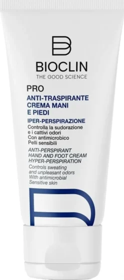 Crema Bioclin Pro Anti-Traspirante Mani e Piedi