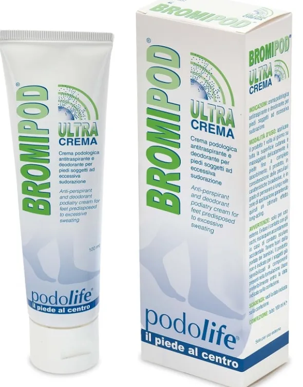 Crema Bromipod Ultra antitraspirante piedi, 100ml